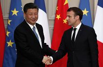 Presidente chinês assina acordos comerciais com Macron