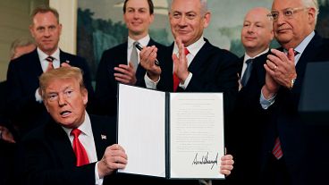 Trump reconhece soberania de Israel sobre Montes Golã