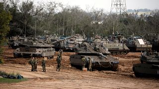 Ισραηλινές δυνάμεις στα σύνορα Ισραήλ-Γάζας