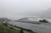 Шторм смыл мост в Новой Зеландии