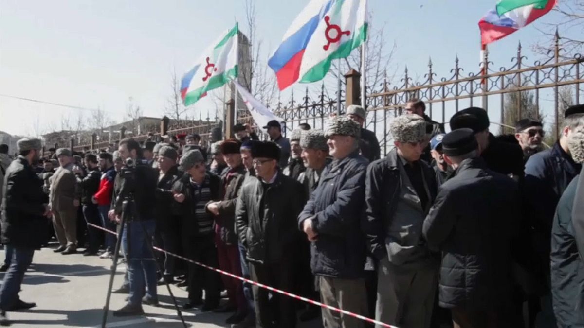 Новые протесты в Ингушетии