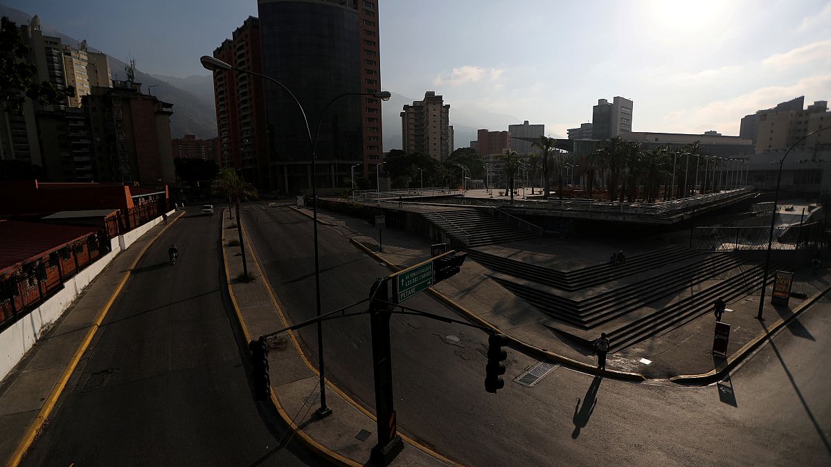 Venezuela'nın başkenti Karakas'ta elektrik kesintisi yaşanıyor