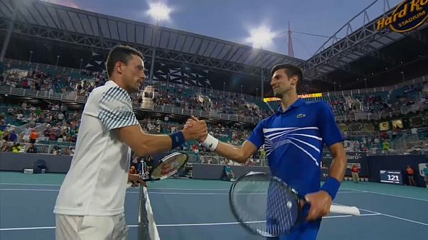 Masters de Miami : Djokovic éliminé en huitièmes de finale Masters de Miami : Djokovic éliminé en huitièmes de finale