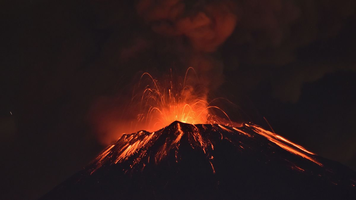 صورة أرشيفية لبركان بوبوكاتبتل في المكسيك