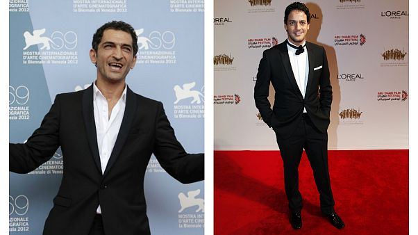 عمرو واكد (يسار) وأبو النجا (يمين) عمرو واكد (يسار) وأبو النجا (يمين)