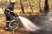 Extinguido el incendio de Rianxo tras quemar más de 850 hectáreas
