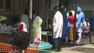 عيادة تتلقى مصابي الكوليرا في موزمبيق