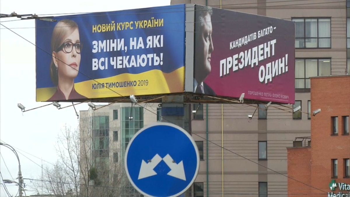 30 Mio Ukrainer vor der Wahl:  Ein Komiker, Timoschenko oder Poroschenko