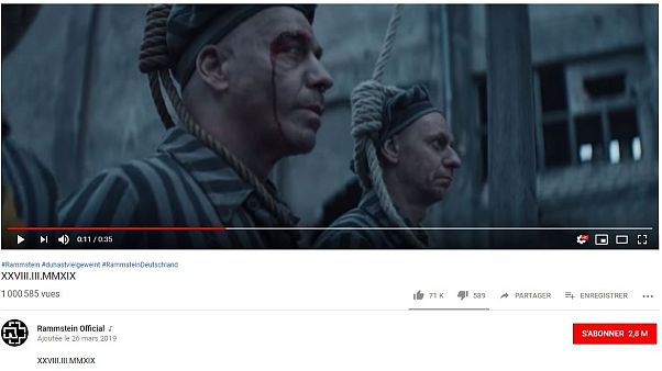 Critiche contro i Rammstein per il video in cui si fa riferimento all'Olocausto Critiche contro i Rammstein per il video in cui si fa riferimento all'Olocausto
