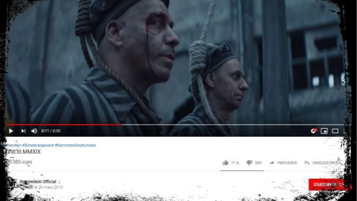 Скандальный клип: музыканты Rammstein в образе узников концлагеря
