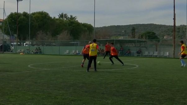 El FC Barcelona acerca el fútbol a los niños refugiados El FC Barcelona acerca el fútbol a los niños refugiados