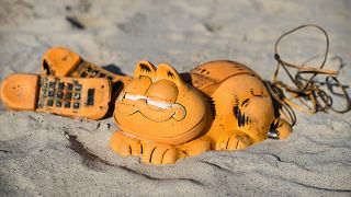 France : le mystère des téléphones Garfield échoués sur des plages bretonnes résolu