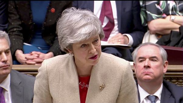 El Parlamento británico rechaza por tercera vez consecutiva el acuerdo de Brexit de Theresa May El Parlamento británico rechaza por tercera vez consecutiva el acuerdo de Brexit de Theresa May