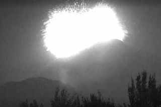Dramatic video shows moment Mexico's Popocatepetl volcano erupted