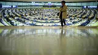 Une image de l'hémicycle du Parlement européen