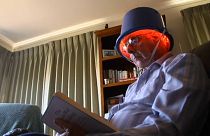 The infrared helmets are now the subject of a clinical trial
