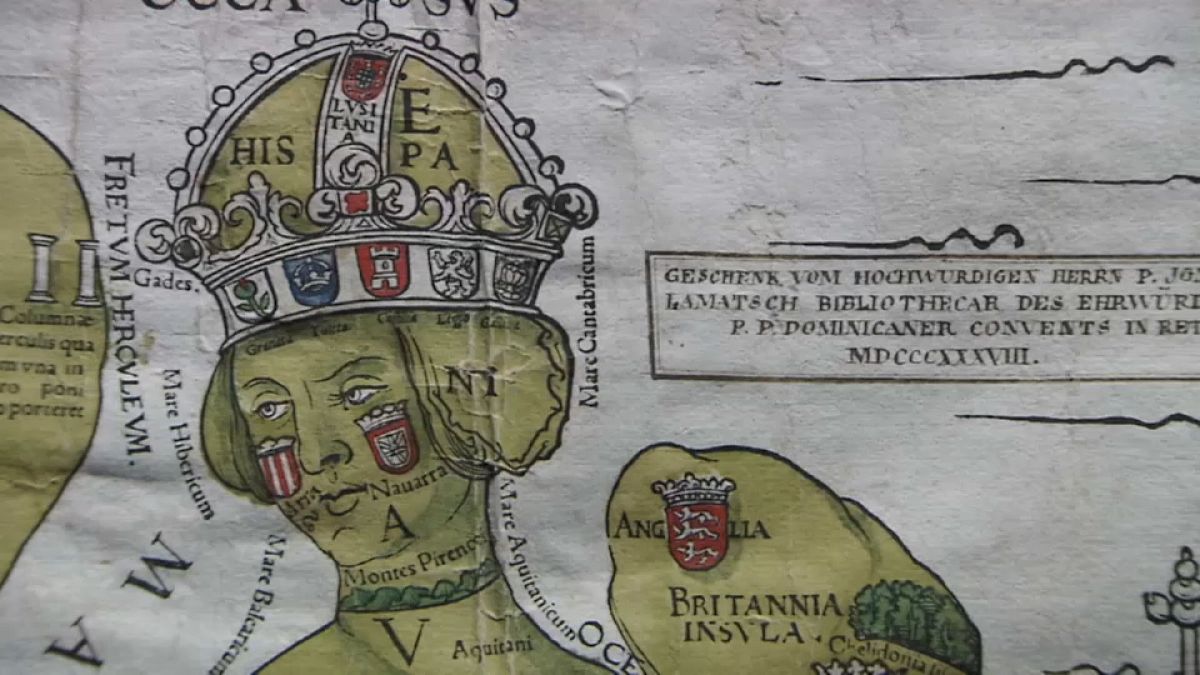 Europa als Königin: Älteste Karte des Kontinents gefunden