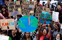 Manifestación por el planeta en Valparaíso, Chile. 15 de marzo 2019.
