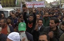 آلاف الأردنيين يتظاهرون في شوارع عمان نصرة للقدس والجولان