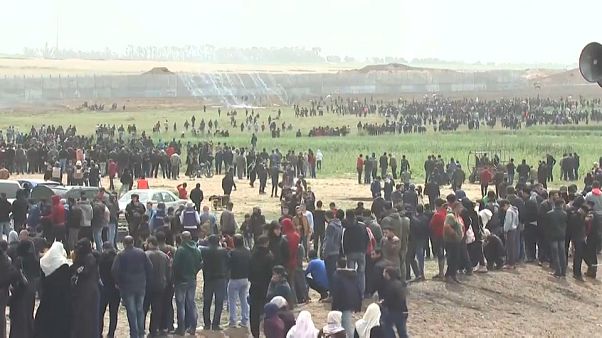 Clima de alta tensão na fronteira entre Israel e a Faixa de Gaza Clima de alta tensão na fronteira entre Israel e a Faixa de Gaza