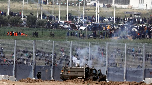 Gazze Şeridi: 'Toprak Günü' protestolarında bir Filistinli öldü Gazze Şeridi: 'Toprak Günü' protestolarında bir Filistinli öldü