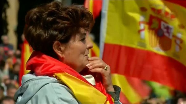 Barcelona: Separatistas contra comício do Vox Barcelona: Separatistas contra comício do Vox