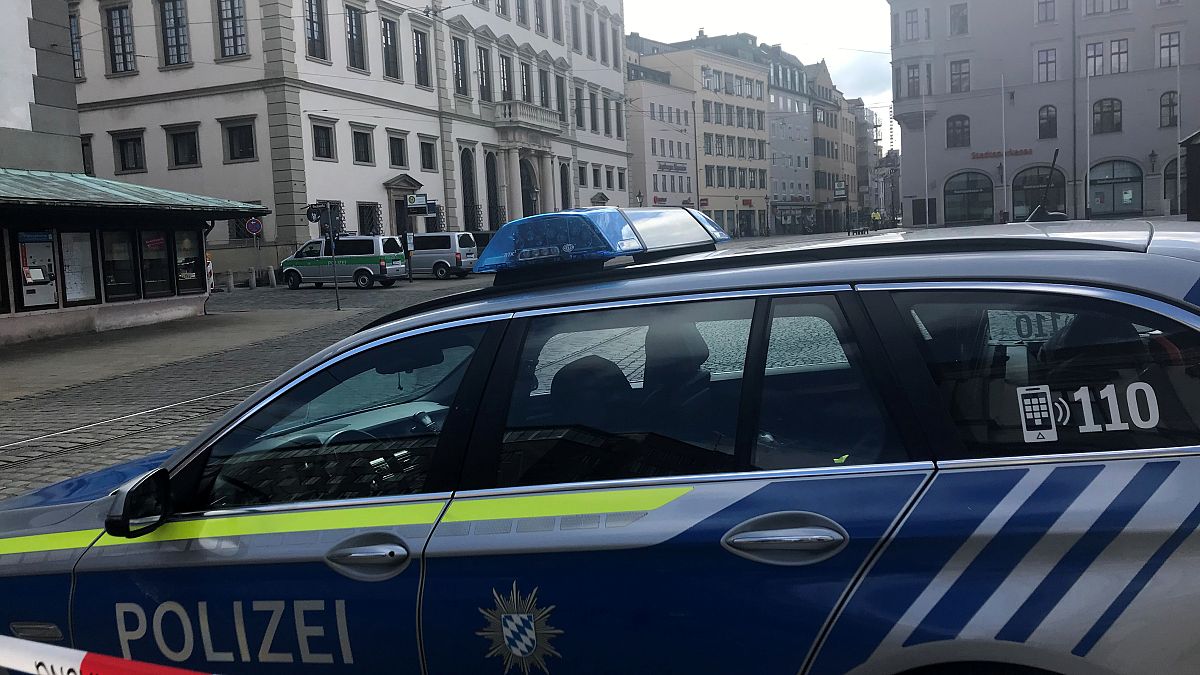 A German police car, March 26, 2019