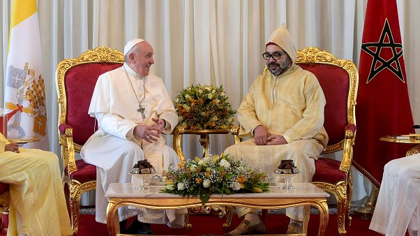 البابا والعاهل المغربي يؤكدان من الرباط على ضرورة أن تكون القدس مفتوحة أمام كل الديانات البابا والعاهل المغربي يؤكدان من الرباط على ضرورة أن تكون القدس مفتوحة أمام كل الديانات
