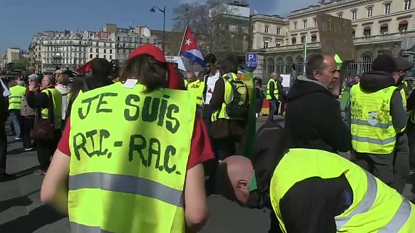 Gelbe Westen: Der 20. Protestsamstag Gelbe Westen: Der 20. Protestsamstag