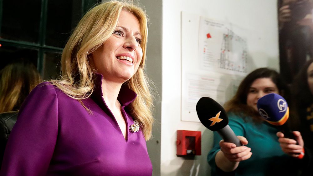 Liberal Lawyer Becomes Slovakia S First Female President Euronews