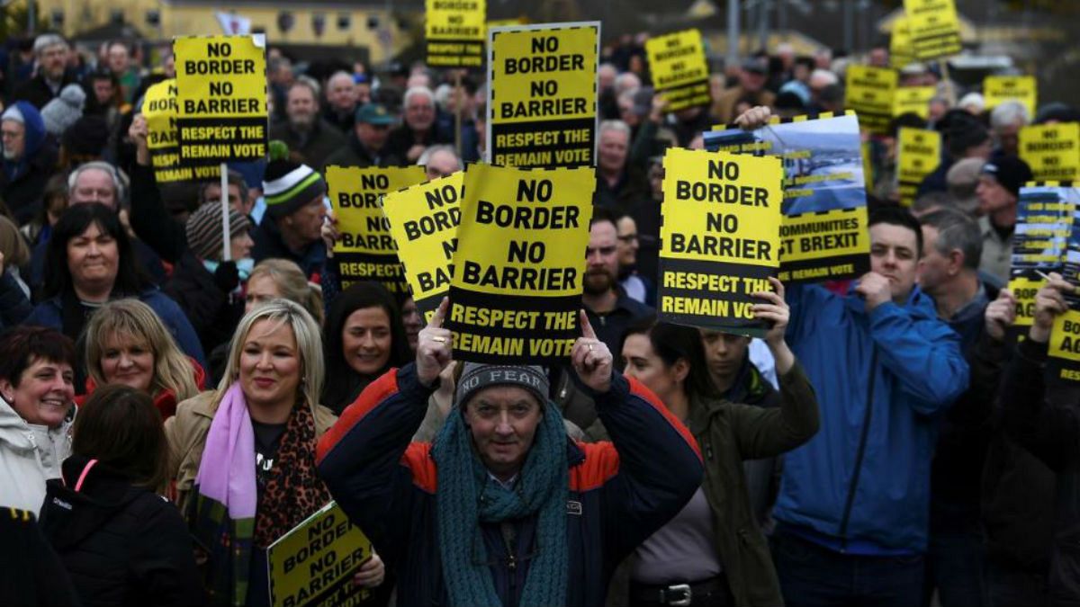 مخالفان ایرلندی برکسیت: هیچ مرز و حصاری نمی‌پذیریم