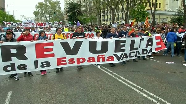 La "España vaciada": 100 escaños en juego La "España vaciada": 100 escaños en juego