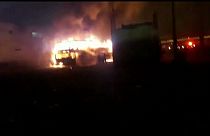 Mindestens 20 Tote nach Busbrand in Lima