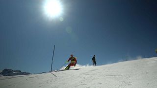A festa do esqui com Super Slalom em La Plagne