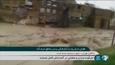 Iran: Überschwemmungen in Provinz Lorestan