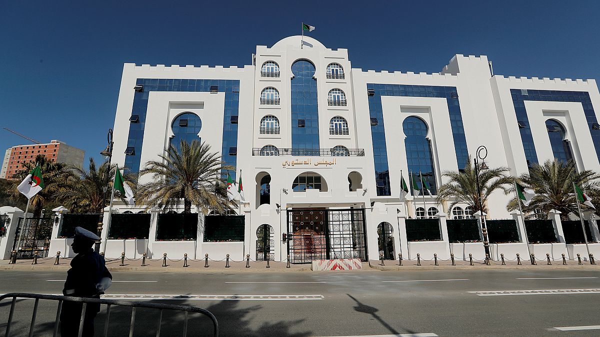 مبنى المجلس الدستوري في الجزائر العاصمة (أرشيف) 