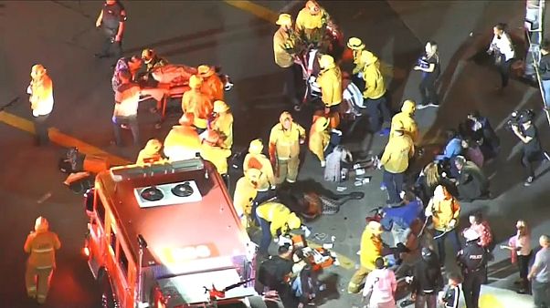 Varios heridos en un oscuro incidente durante la vigilia por el rapero Nipsey Hussle Varios heridos en un oscuro incidente durante la vigilia por el rapero Nipsey Hussle