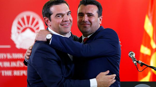 Α.Τσίπρας: Σημαντική μέρα για τα Βαλκάνια - Ζ. Ζάεφ: Γράφουμε συνεχώς ιστορία με την Ελλάδα Α.Τσίπρας: Σημαντική μέρα για τα Βαλκάνια - Ζ. Ζάεφ: Γράφουμε συνεχώς ιστορία με την Ελλάδα