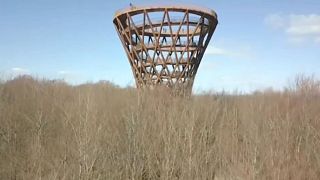 Sustainable 45-metre observation towers opens in Denmark