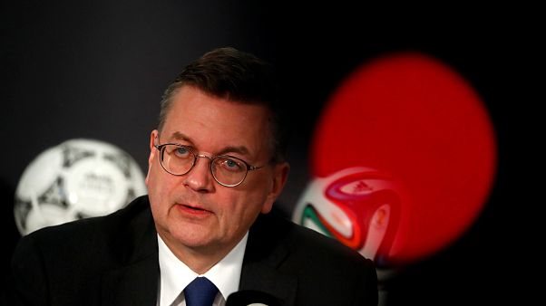 DFB-Chef Grindel tritt mit sofortiger Wirkung zurück DFB-Chef Grindel tritt mit sofortiger Wirkung zurück