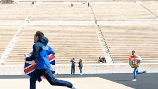 Ολυμπιονίκες πέταξαν χαρταετούς στο Παναθηναϊκό Στάδιο