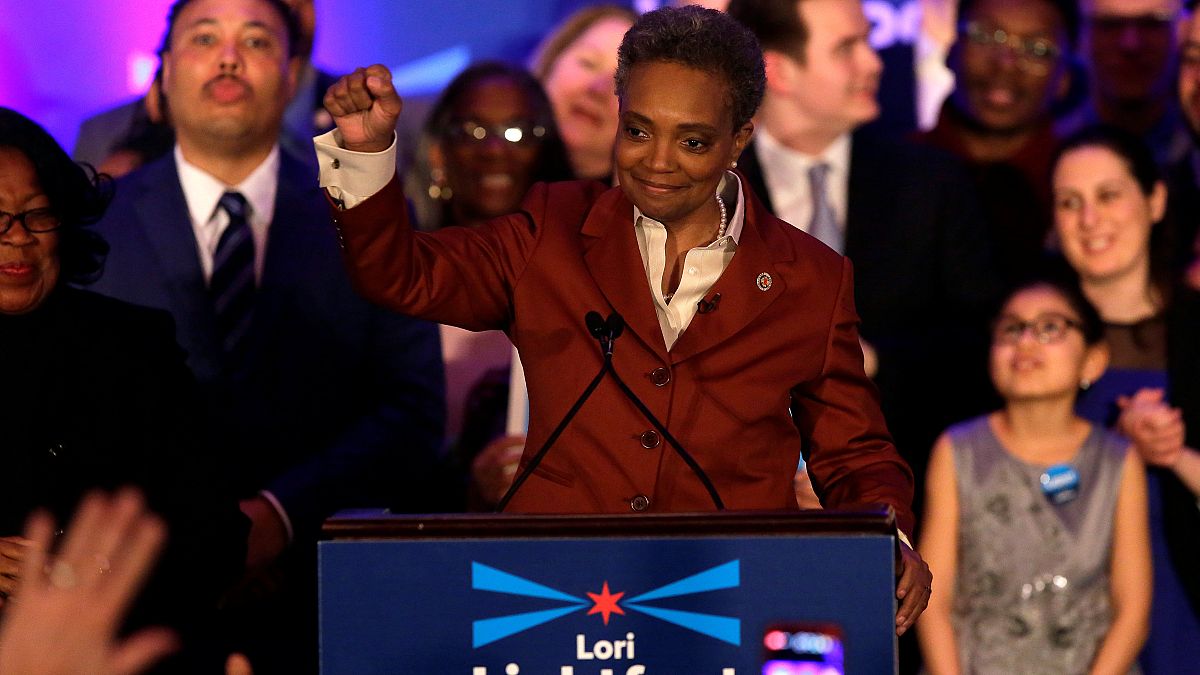 برای نخستین بار یک زنِ‌ سیاهپوست شهردار شیکاگو شد