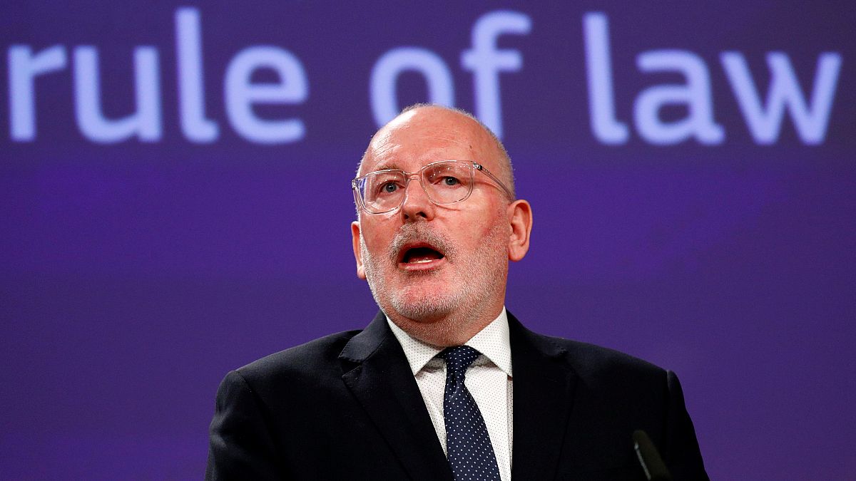 Frans Timmermans from the EU Commission on April 3, 2019.