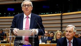 Juncker az Európai Parlament brüsszeli ülésén