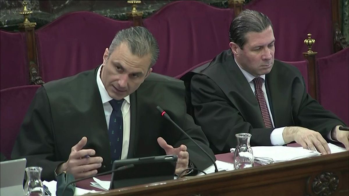 Javier Ortega Smith en la acusación popular del juicio del 'procés'