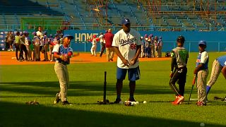 Kubai baseball játékosok az USA-ban