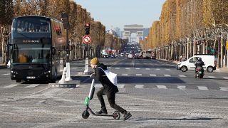 Paris to tackle electric scooter craze with fines for riding on pavements