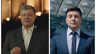 Ucrania: Poroshenko acepta el reto de debatir en el estadio de Kiev con Volodymyr Zelensky