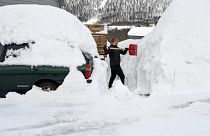 Le retour de la neige en Europe