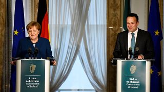 Brexit : Angela Merkel et Leo Varadkar sur la même longueur d'onde